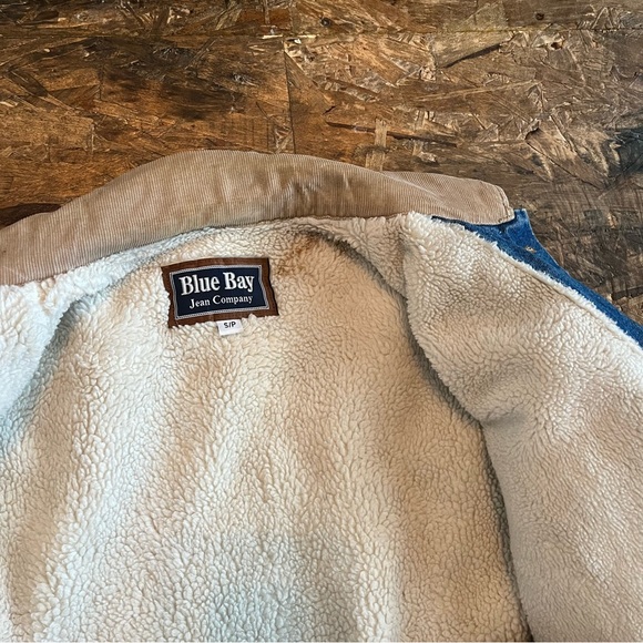 Blue bay fleece lined jean jacket - Picture 3 of 4